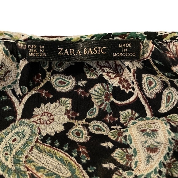 Paisley Chiffon Blouse💙 - Picture 10 of 11